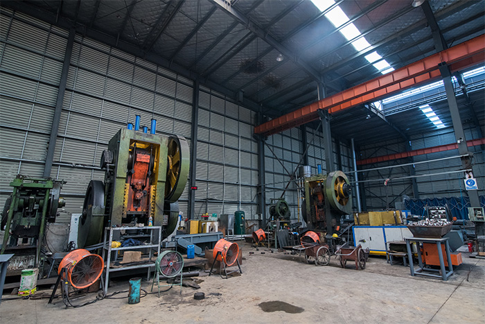 舟山网架配件-锥头加工车间