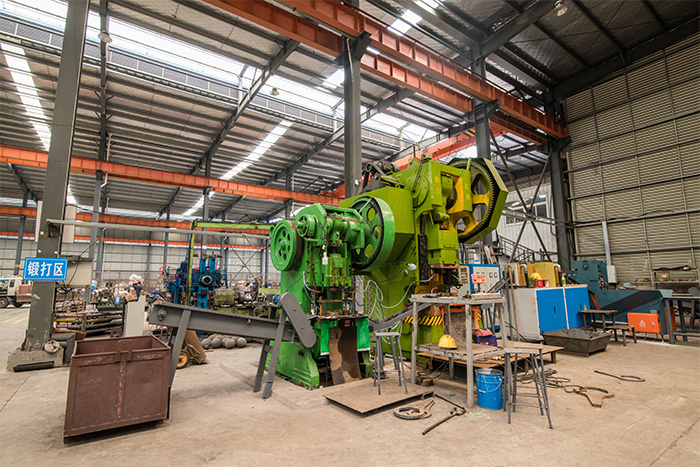 舟山网架配件-锥头加工车间